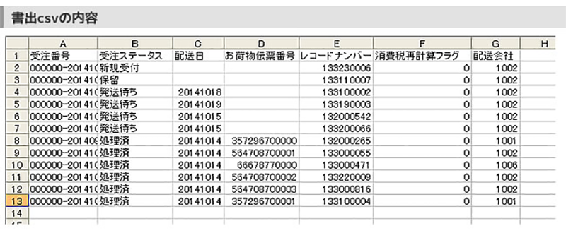 楽天 Goqから楽天への注文データ同期方法 Apiオプション未契約の場合のみ利用 操作マニュアル Ecサイトの受注管理システム Goqsystem