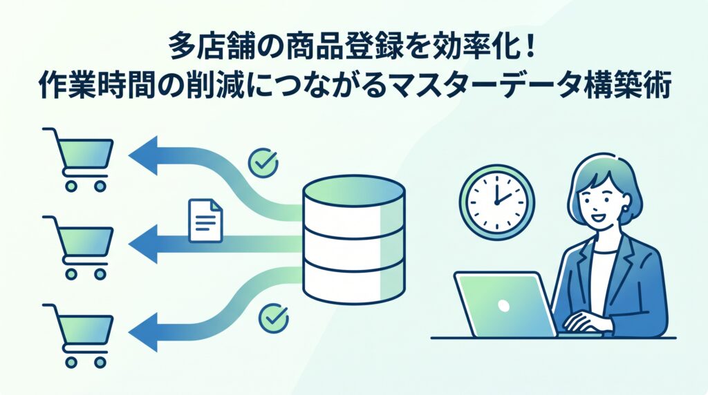 多店舗の商品登録を効率化するマスターデータ構築術